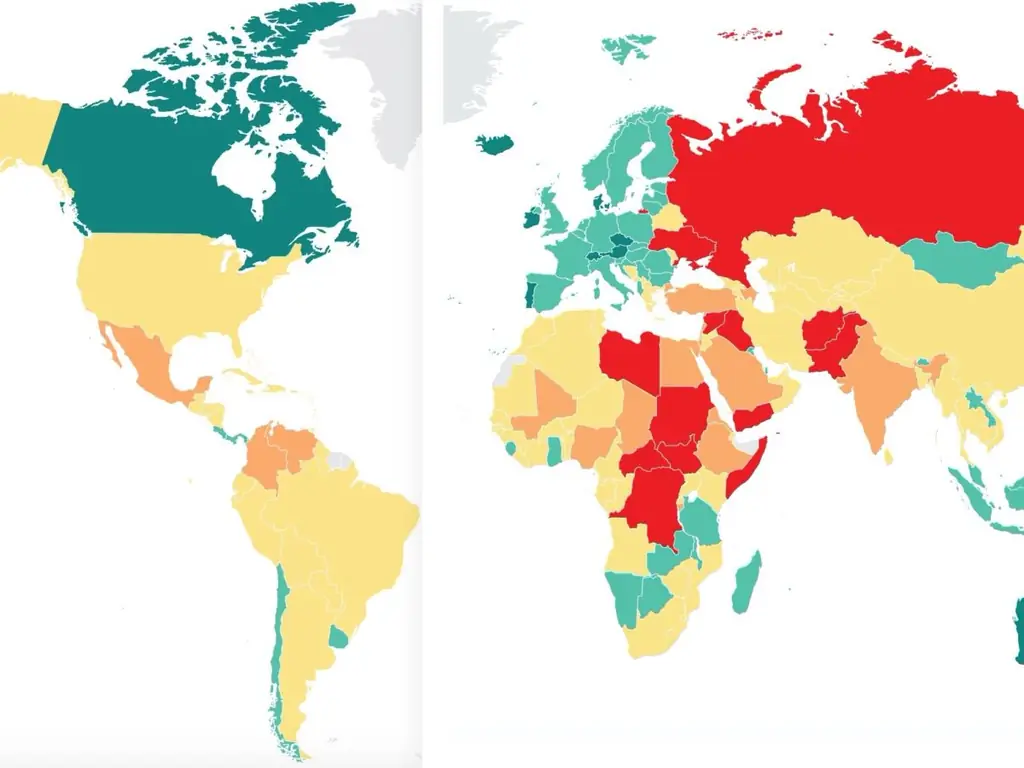 Quels Sont Les Pays Les Plus Pacifiques Du Monde?