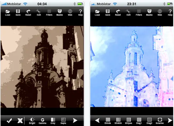 Filter & Effects iPhone Apps